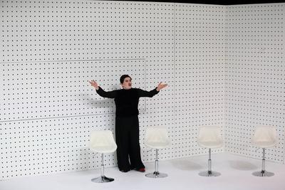 Berliner Ensemble Future Macbeth-stock-foto