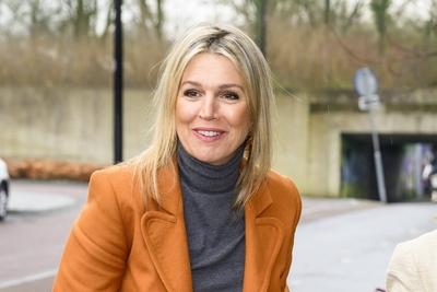 Queen M?xima visits Promising Start Zeist, ZEIST, The Netherlands-stock-photo