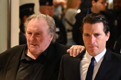 Appearance of French actor Gerard Depardieu at the Paris TGI, March 25, 2025-stock-photo