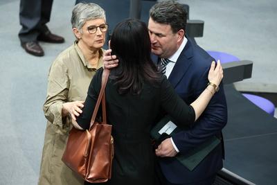 Konstituierende Sitzung im Bundestag - 21. Legislaturperiode-stock-foto