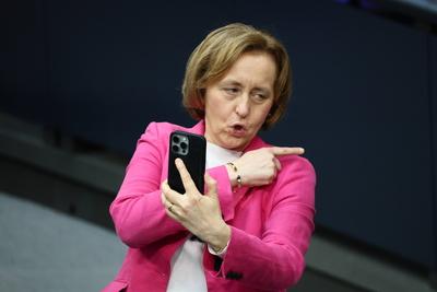 Konstituierende Sitzung im Bundestag - 21. Legislaturperiode-stock-foto