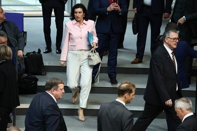 Konstituierende Sitzung im Bundestag - 21. Legislaturperiode-stock-foto