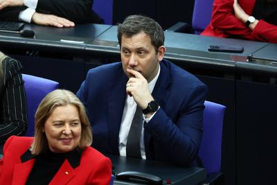 Konstituierende Sitzung im Bundestag - 21. Legislaturperiode-stock-foto