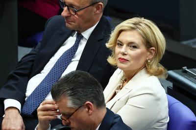 Konstituierende Sitzung im Bundestag - 21. Legislaturperiode-stock-foto