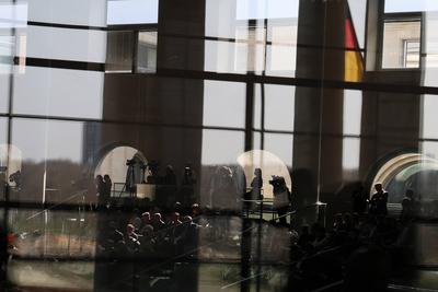Konstituierende Sitzung im Bundestag - 21. Legislaturperiode-stock-foto