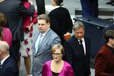 Konstituierende Sitzung im Bundestag - 21. Legislaturperiode-stock-foto