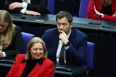 Konstituierende Sitzung im Bundestag - 21. Legislaturperiode-stock-foto