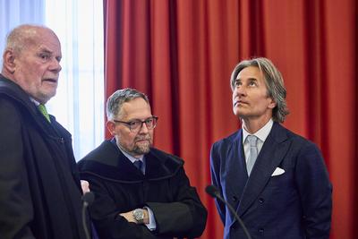 Urteil BUWOG Berufungsverhandlung-stock-foto