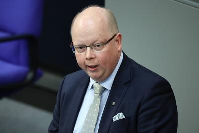 Konstituierende Sitzung im Bundestag - 21. Legislaturperiode-stock-foto