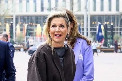 Queen M?xima at SchuldenlabNL meeting on social debt collection, Amsterdam, The Netherlands-stock-foto