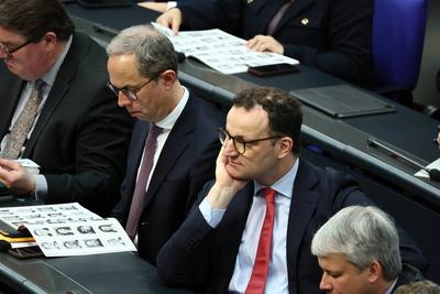 Konstituierende Sitzung im Bundestag - 21. Legislaturperiode-stock-foto