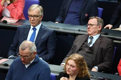 Konstituierende Sitzung im Bundestag - 21. Legislaturperiode-stock-foto