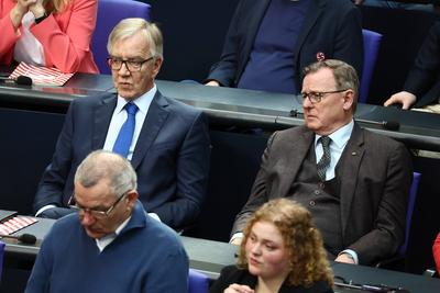 Konstituierende Sitzung im Bundestag - 21. Legislaturperiode-stock-foto