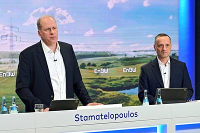 EnBW AG - Bilanzpresssekonferenz 2025.-stock-foto