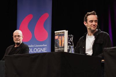Christian Berkel, Jo?l Dicker-stock-photo