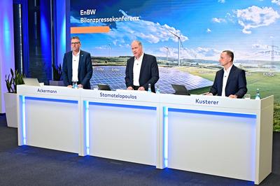 EnBW AG - Bilanzpresssekonferenz 2025.-stock-foto