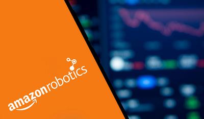 Dhaka, Bangladesch - 20. Januar 2025: Das Logo von Amazon Robotics wird auf einem Smartphone angezeigt. Amazon Robotics ist ein Hersteller von mobilen Robotersystemen f?r den Versand.-stock-foto