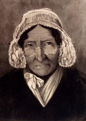 Madame Tussaud. Photograph after a drawing attributed to Francis Tussaud. Copyright: xpiemagsx-stock-foto