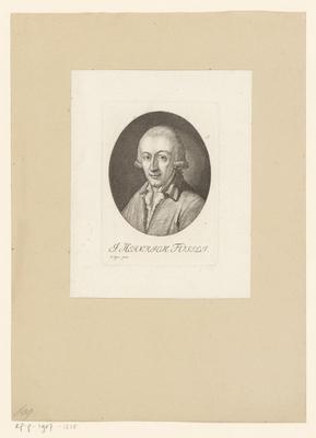 RECORD DATE NOT STATED  Portrait van Johann Heinrich F?ssli, Heinrich Pfenninger, 1759 - 1815 print paper etching histor-stock-photo