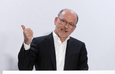 Bilanzpressekonferenz der Helaba-stock-foto
