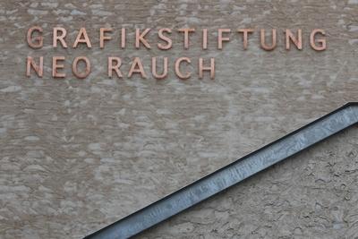 Ascherleben, Sachsen Anhalt - Grafikstiftung Neo Rauch-stock-foto