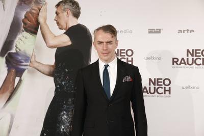 Neo Rauch / Premiere NEO RAUCH-Gef?hrten und Begleiter am 24. Februar 2017 im Kino International in Berlin / *** Neo Smo-stock-foto