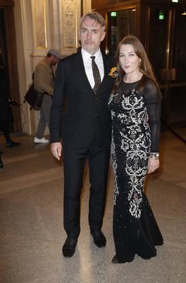 Neo Rauch mit Ehefrau Rosa Loy / Europ?ische Kulturpreisgala am 20. Oktober 2019 in der Wiener Staatsoper in Wien / ***-stock-foto