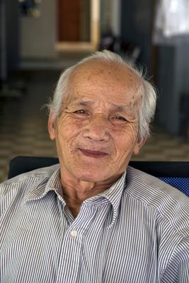 Cambodia: Bou Meng (1941 -), one of 14 survivors of S-21 (Khmer Rouge prison), Phnom Penh, 2016 Born in 1941, Bou Meng i-stock-photo