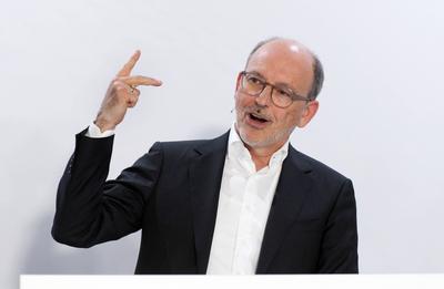 Bilanzpressekonferenz der Helaba-stock-foto