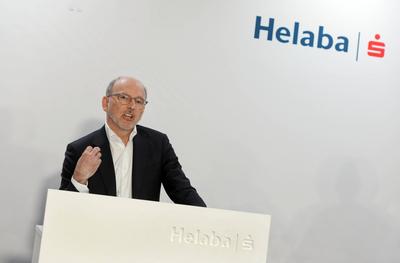 Bilanzpressekonferenz der Helaba-stock-foto