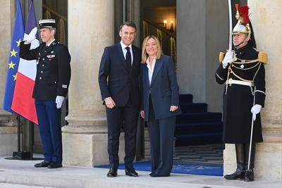 Meeting on Peace and Security for Ukraine in Paris on March 26, 2025-stock-photo