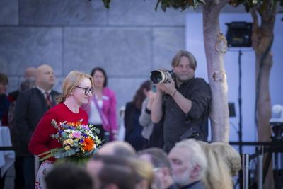 Leipziger Buchmesse-stock-foto