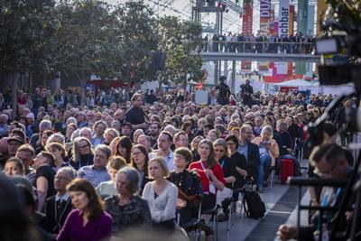 Leipziger Buchmesse-stock-foto