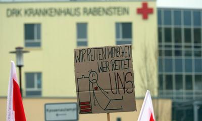 Streik_ DRK-stock-foto