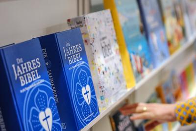 Leipziger Buchmesse mit Ausstellern aus 45 Laendern-stock-foto