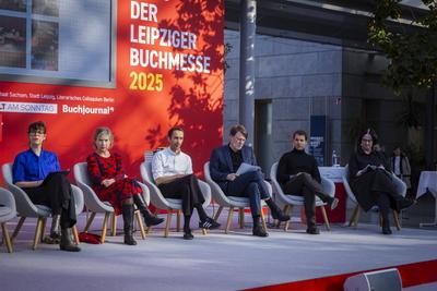Leipziger Buchmesse-stock-foto