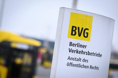 Berlin, Eindr?cke vom BVG Streik-stock-foto