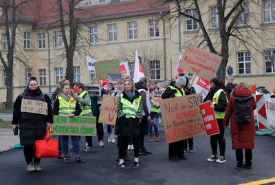 Streik_ DRK-stock-foto