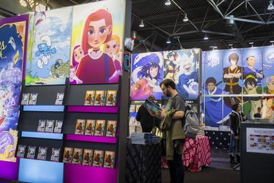 Leipziger Buchmesse-stock-photo