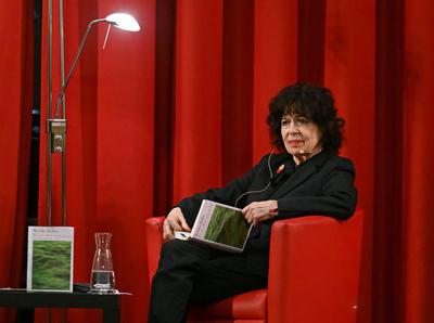 2022 - Lesung der Monika Helferim Pfarrsaal in BAd Ischl, im Rahmen der Kulturinstitution "Literaturschiff, am 28.03.25-stock-photo