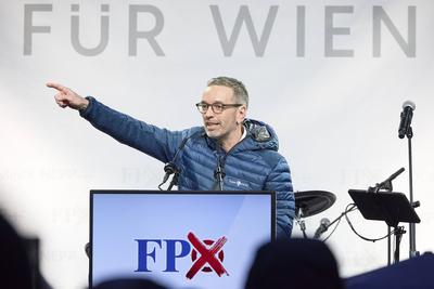 Wahlkampfauftakt FP? Wien-stock-foto