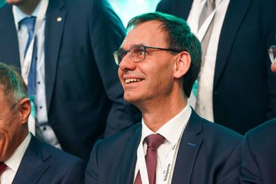 29.03.2025 - Wiener Neustadt, Nieder?sterreich, ?sterreich: Arena Nova Wiener Neustadt; 41. ordentlicher Bundesparteitag-stock-foto