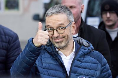 Wahlkampfauftakt FP? Wien-stock-foto