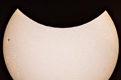 Solar Eclipse Brussels-stock-photo