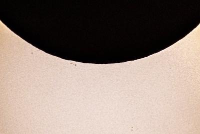 Solar Eclipse Brussels-stock-photo