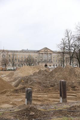 Abriss Staudenhof Potsdam-stock-foto
