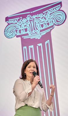 Deutscher Lehrkr?ftepreis - Katharina G?nther-W?nsch-stock-photo