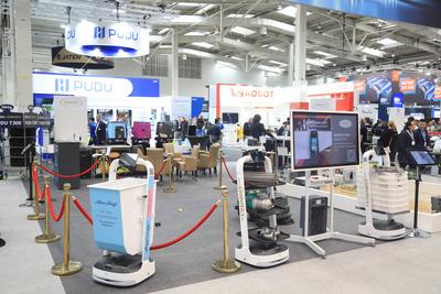 Hannover Messe - Tag 1-stock-photo