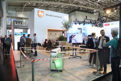 Hannover Messe - Tag 1-stock-photo