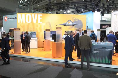 Hannover Messe - Tag 1-stock-photo